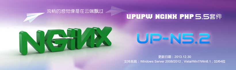 Nginx版UPUPW PHP5.5系列环境集成包UP-N5.2